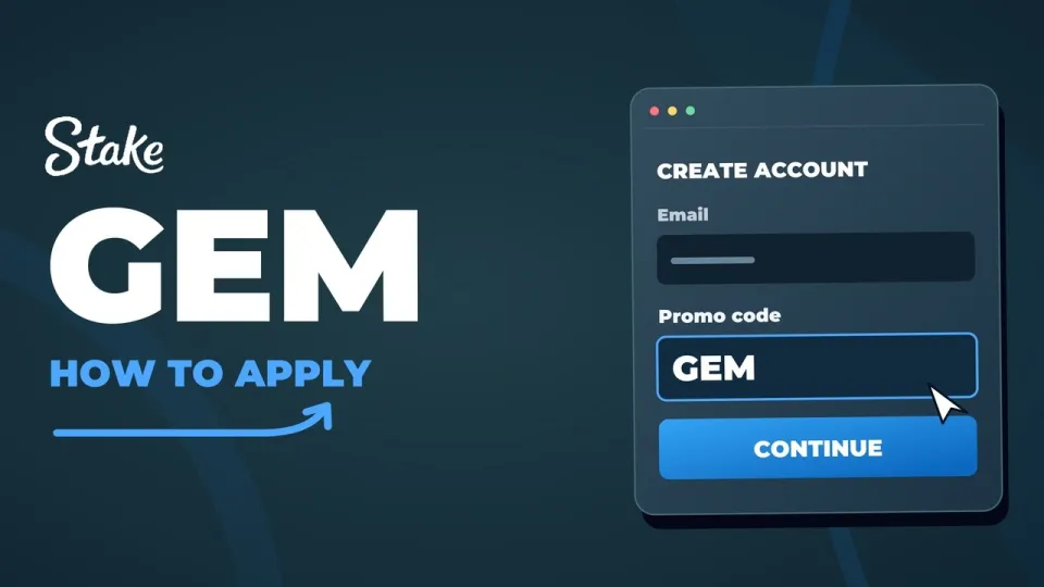 Stake promo code GEM how to use it for registration and bonuses in 2026